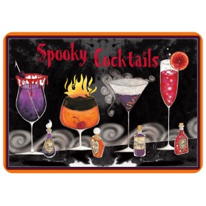 Bungalow Flooring Spooky Cocktails Kitchen Mat WDK1841